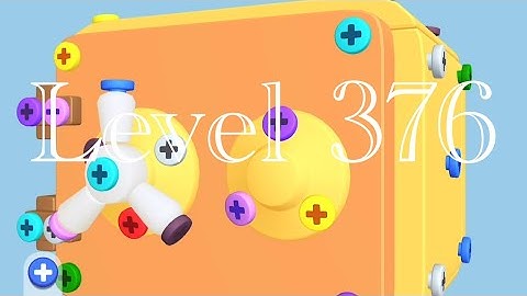 Screw Sort Jam, 3D Level 376