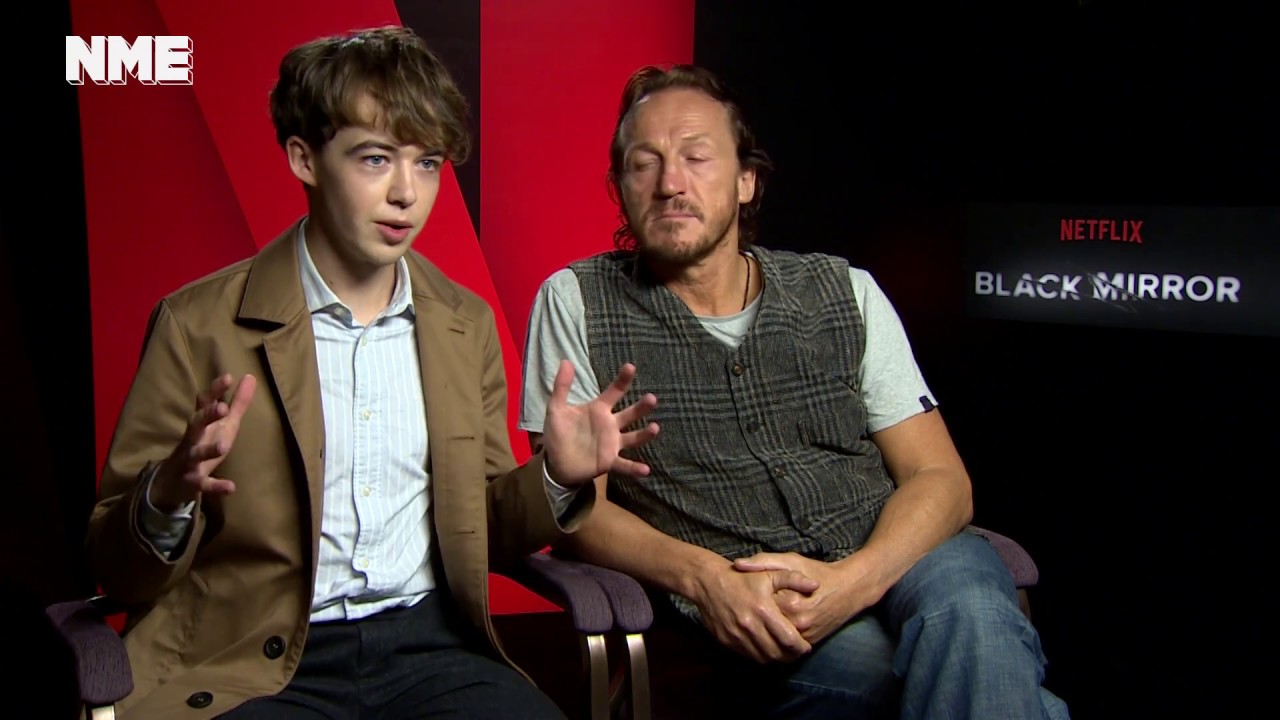 Alex Lawther Jerome Flynn Discuss Chilling Cybercrime In Black Mirror S Shut Up And Dance Youtube