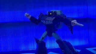 Transformers studio series 86 Shockwave stop motion transformation 
