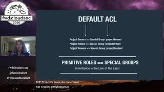 "GCP Primitive Roles, An indictment" - Kat Traxler