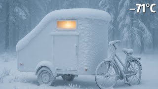 Download Lagu He Survived −71°C in a Bicycle Camper… Alone in the Whiteout MP3