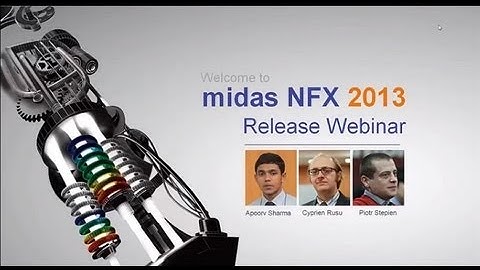 midas NFX 2013 release webinar 06/25/2013