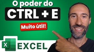 Use o PREENCHIMENTO RELÂMPAGO no Excel!