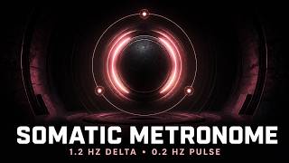The Somatic Metronome 1 2 Hz Delta 0 2 Hz Alternating Pulse 4 Hour Black Screen