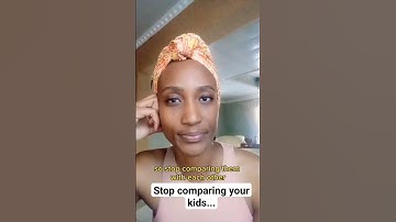 Stop comparing your kids,  they are different #parenting #motivation #shorts #viral #youtuber #kids