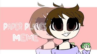 Paper Planes meme || flipaclip