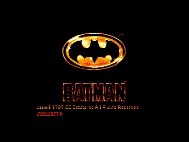 BATMAN (バットマン). [PC Engine - Hucard]. 1CC. No Death. 60Fps 