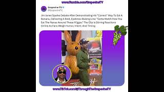 Jim Jones' Banana Moment Goes Viral For All The Wrong Reasons #JimJones #Controversy