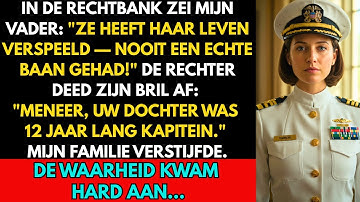 Mijn vader bespotte mij in de rechtszaal — en bevroor toen de rechter mijn geheim onthulde...