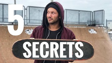 MY 5 SECRETS TO SKATE MINI RAMP LIKE A PRO