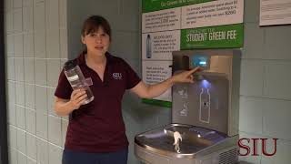 SIUC Sustainability Tour  Water Bottle Refill Stations