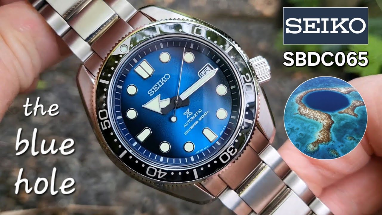 The SEIKO SBDC065 Blue Hole Review - YouTube