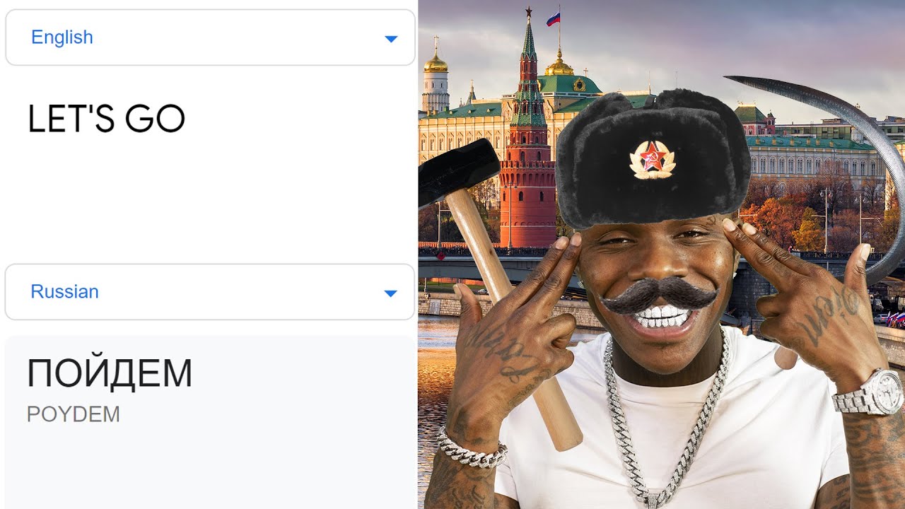 Dababy Let S Go In Different Languages Meme Youtube