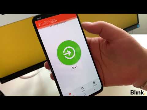 funktioniert einfach. - Anmeldung in der Blink Time App