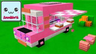 KawaiiWorld: How to build PINK FOOD TRUCK!