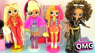 Мультик Куклы ЛОЛ в салоне красоты 3 серия OMG LOL Surprise Fashion Dolls Королева Пчелка