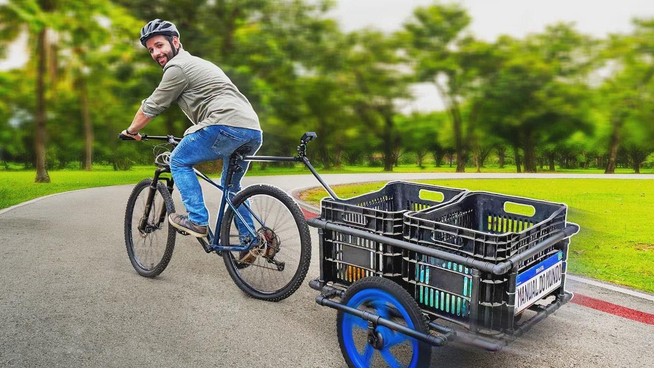 Jak zrobić przyczepkę rowerową z rur PCV – prosto i tanio!