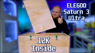 ELEGOO Saturn 3 Ultra 12K unboxing and very in depth first look