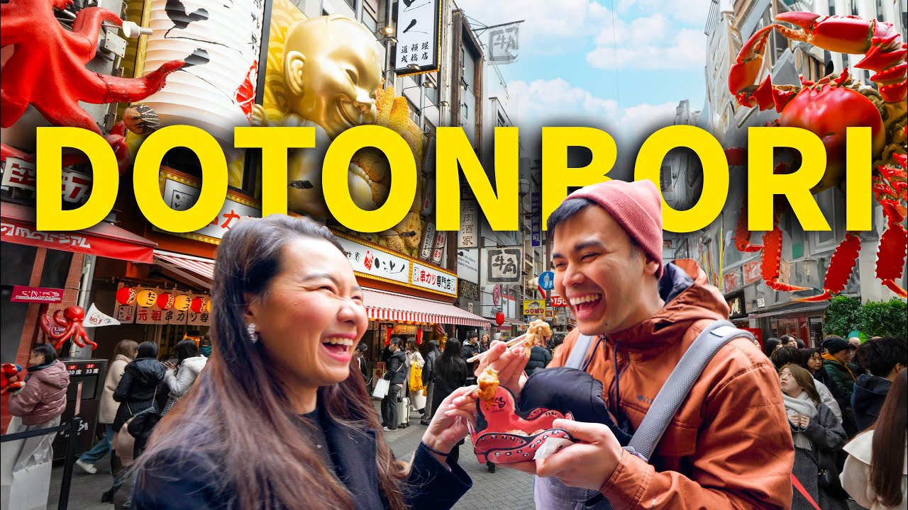 Eating The BEST Street Food at Dotonbori (Osaka Japan Food Crawl)