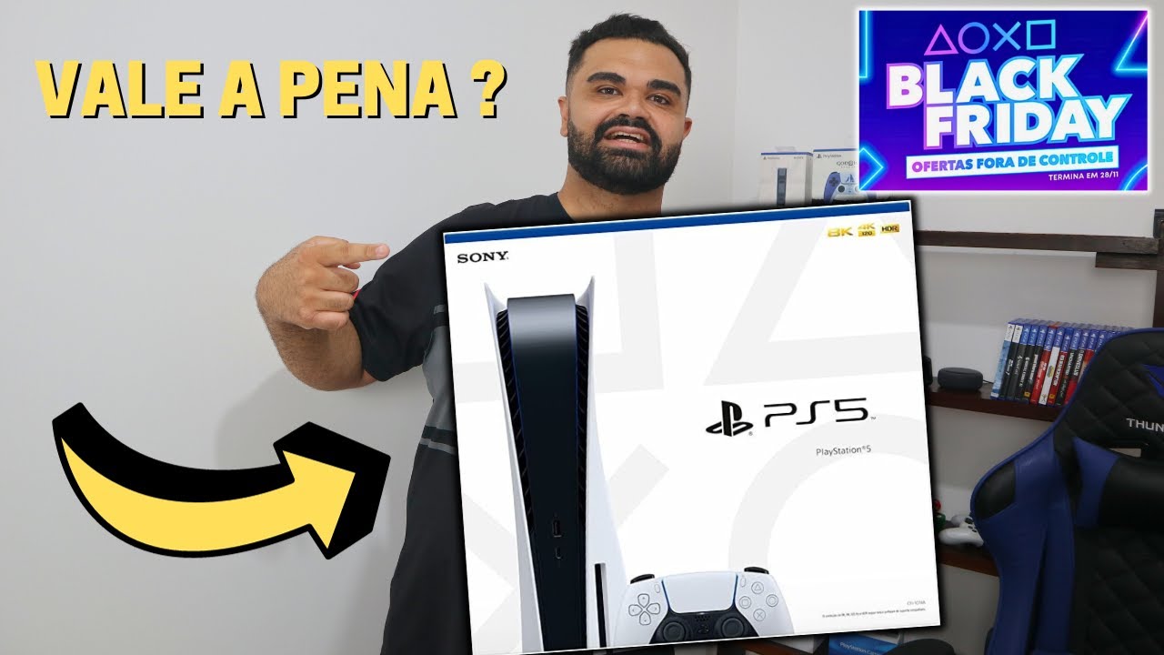 PS5 na Black Friday: desconto ainda está valendo, aproveite a promoção