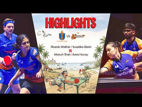 Ricardo Walther & Swastika vs Manush & Anna | UTT S7 Tie 15 Match 3 Highlights