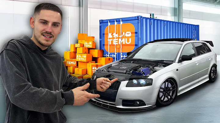 Modifying My ABANDONED Audi With TEMU Parts...