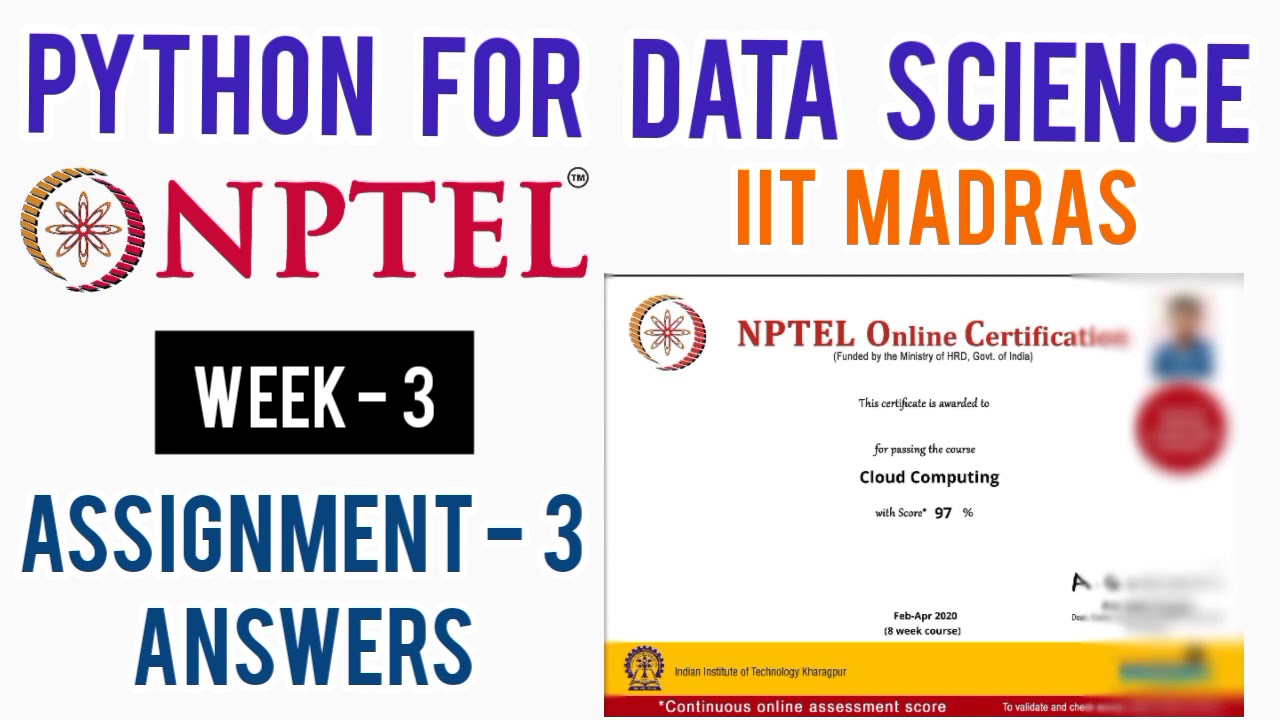 week 3 assignment 3 nptel