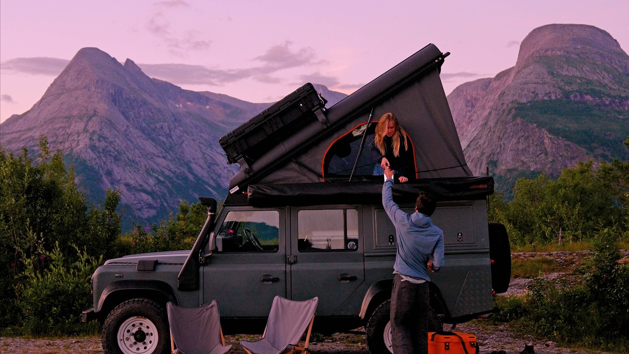 Heading North - Sweden Road Trip in our Land Rover Defender