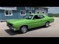 SOLD - 1970 Plymouth Duster 340 4 speed for sale at Pentastic Motors