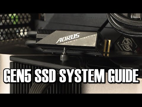 PCIE5 NVME System Storage Guide - Aorus Gen5 10000 SSD Tested
