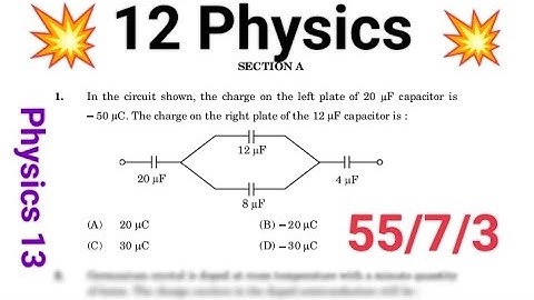 55/7/3 || Class 12 physics CBSE Exam 2025 || Set-3 ||final CBSE board paper|| Solution of 12 Physics