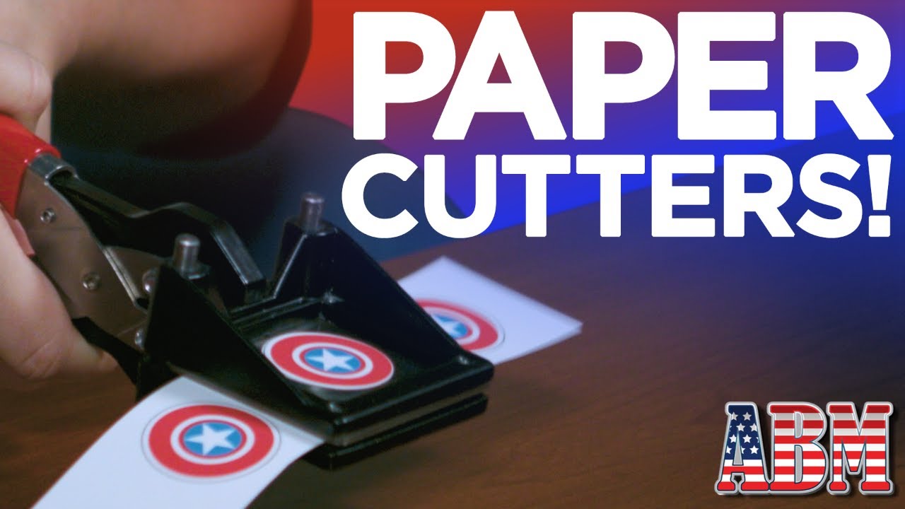 How to use a circle cutter for cutting paper 
