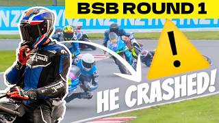 Our FIRST Race Weekend… Then This Happened 😳 | BSB Behind-The-Scenes | CRASH | Sportbike Rebuild 💪🏼