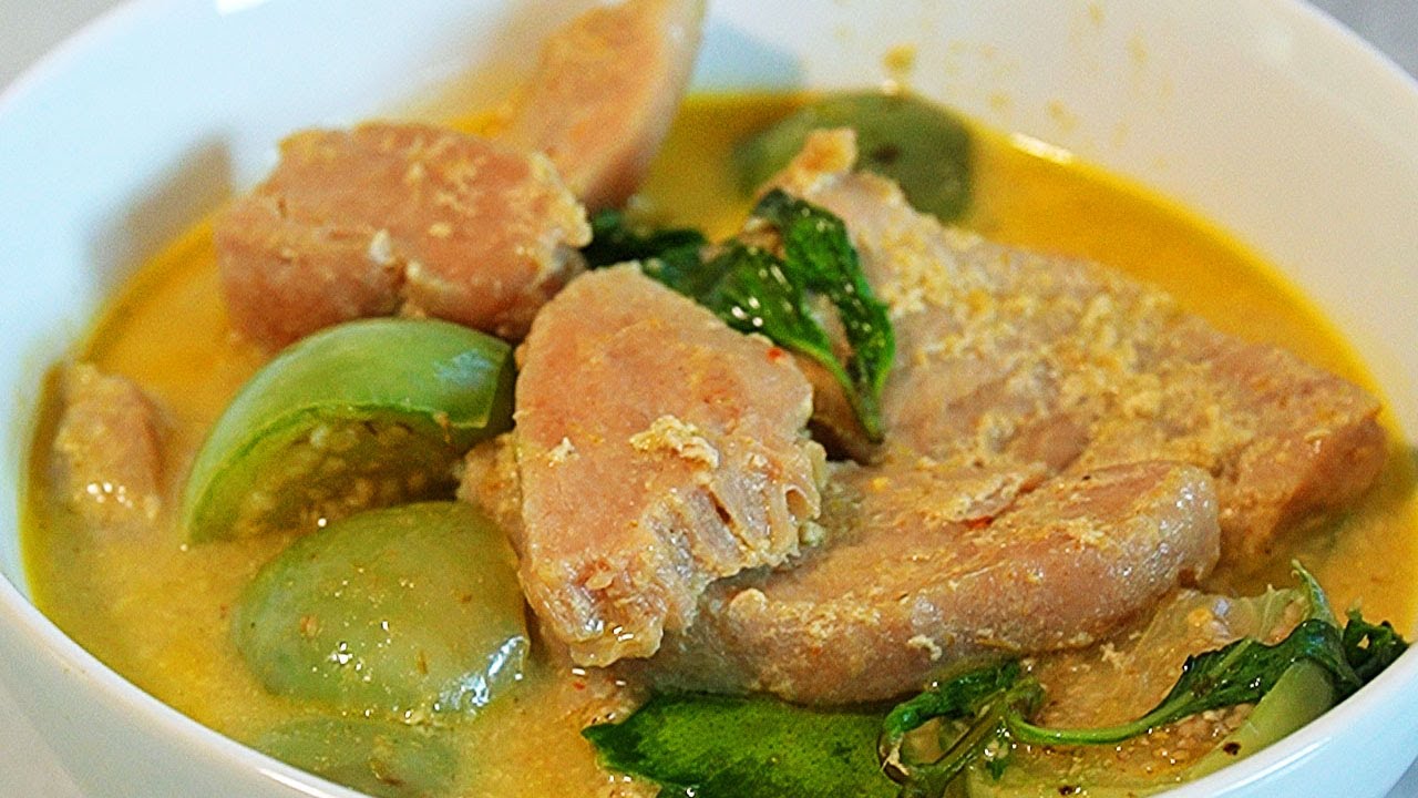 FRESH Tuna Green CURRY easy Recipe I Have NEVER EATEN such DELICIOUS