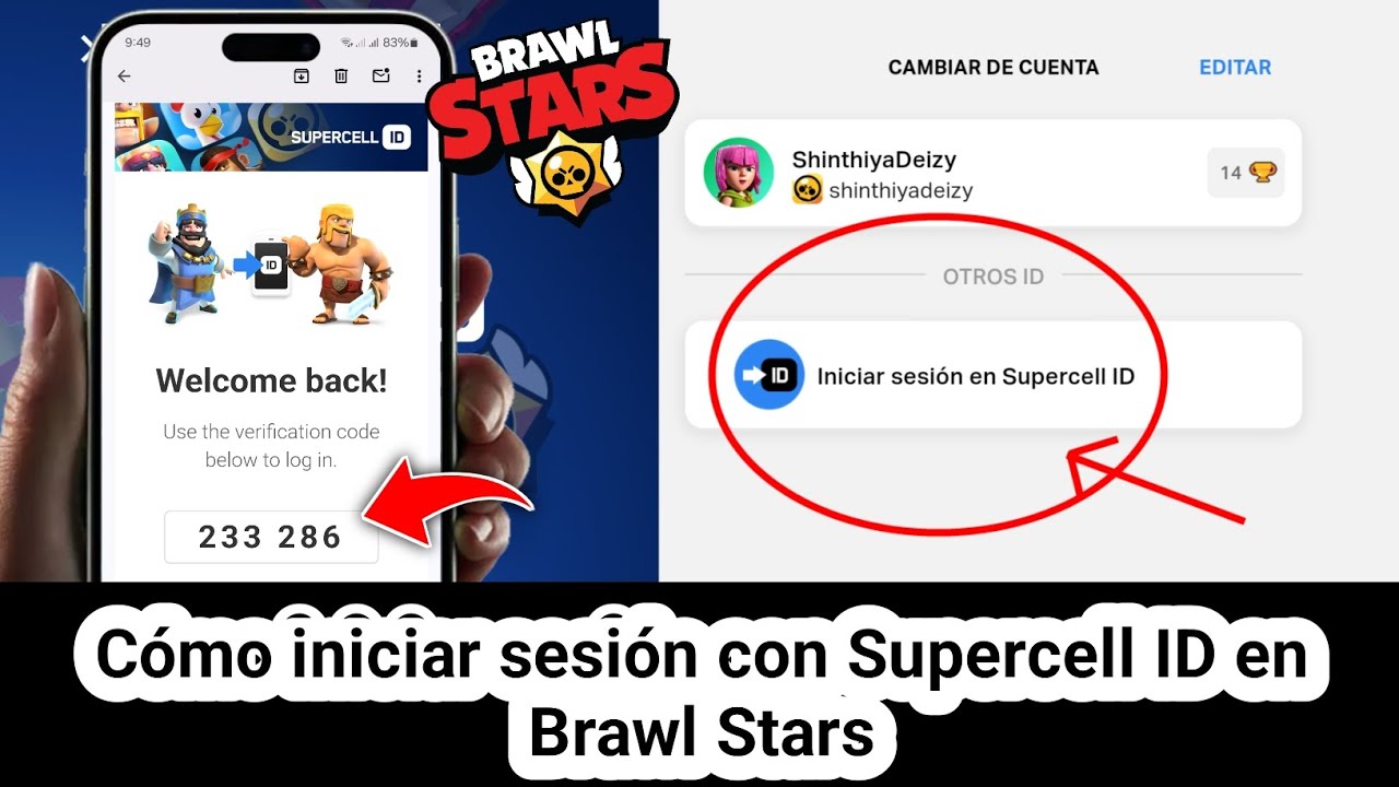 Cómo iniciar sesión con Supercell ID en Brawl Stars - 2024 - YouTube