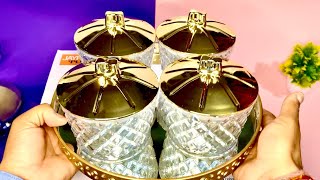 Beautiful Luxury Serving set l Dry Fruit Serving Set l Jaypee Luxe Set Review- Festival/ Regular use