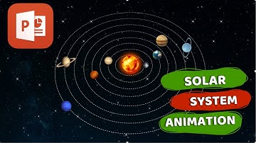 How to Make Solar System in PowerPoint | PowerPoint Solar System Animation