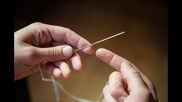 Needle Tatting - Left Handed (Tutorial Intro) by RustiKate: part one