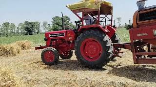 Mahindra tractor thresar lekar khet me a Gaya !! tractor wala video