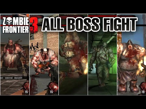 Zombie Frontier 3 All Bosses Fight