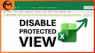 How to Disable Protected View in Microsoft Excel