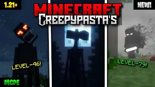 🥶 30+ Best *CREEPYPASTA'S* Mods/Addon For MCPE 1.21+ || Minecraft Creepypasta addon 1.21+ 🔥 screenshot 5