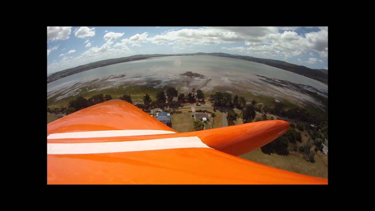 Swan Bay Tasmania from a Ceres F3B RC Glider