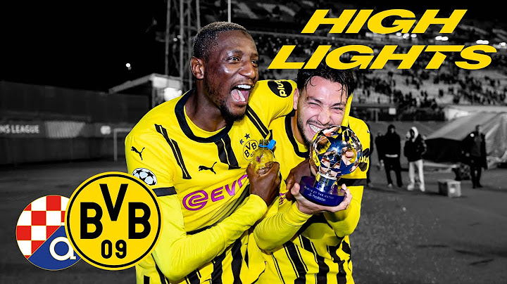 Convincing win in Croatia! | Zagreb – Dortmund 0:3 | Highlights