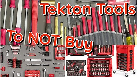 Tekton Tools You Should NOT Buy MUST SEE