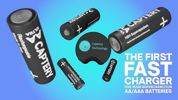 Captery Technology - Supercapacitor AA/AAA Fast Charger & Batteries (Kickstarter Campaign Video)
