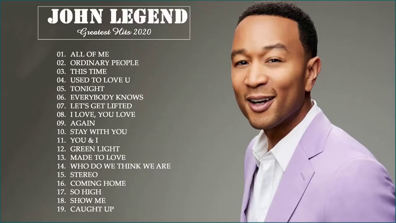 john legend top 10 songs