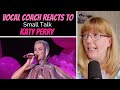 Vocal Coach Reacts to Katy Perry 'Small Talk' LIVE