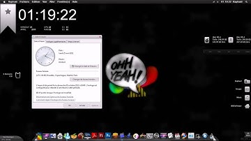 Theme mac pour windows 7 ( rainmeter, rocket dock, object bar...)