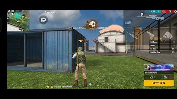 In Training ground AWM hacker auto headshot